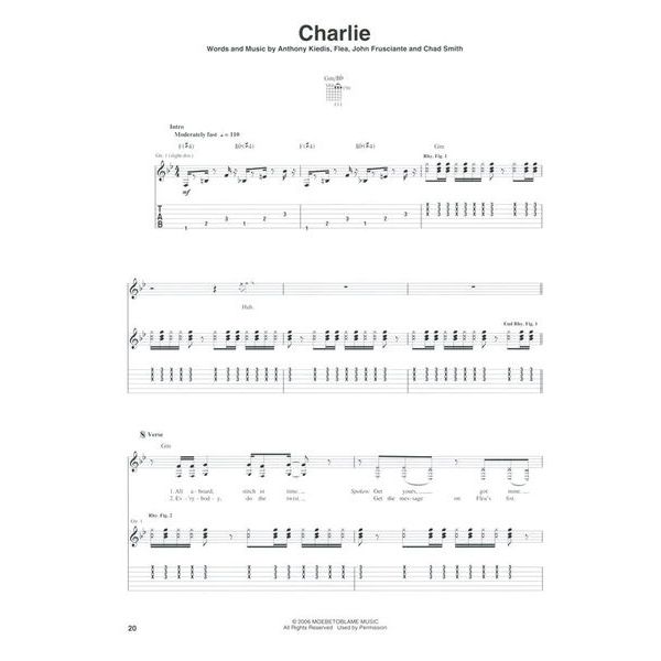 Hal Leonard Red Hot Chili Stadium Guitar