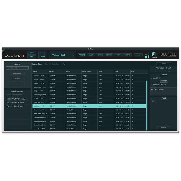 Waldorf Blofeld Plugin