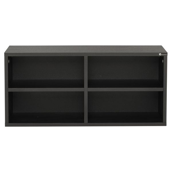 Fun Generation CD Shelf Four Black