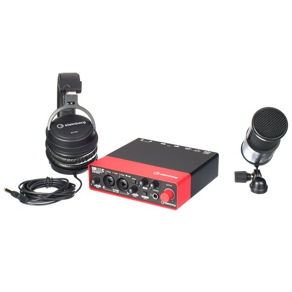 Steinberg UR22C Red Recording Pack