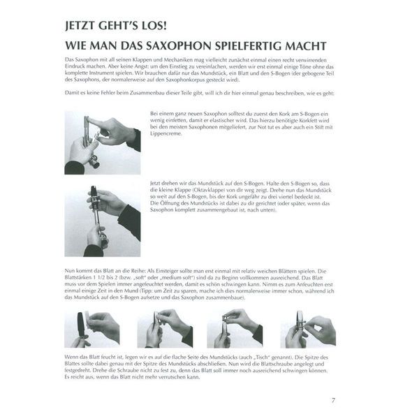 Schott Saxophon Spielen Hobby A-Sax 1