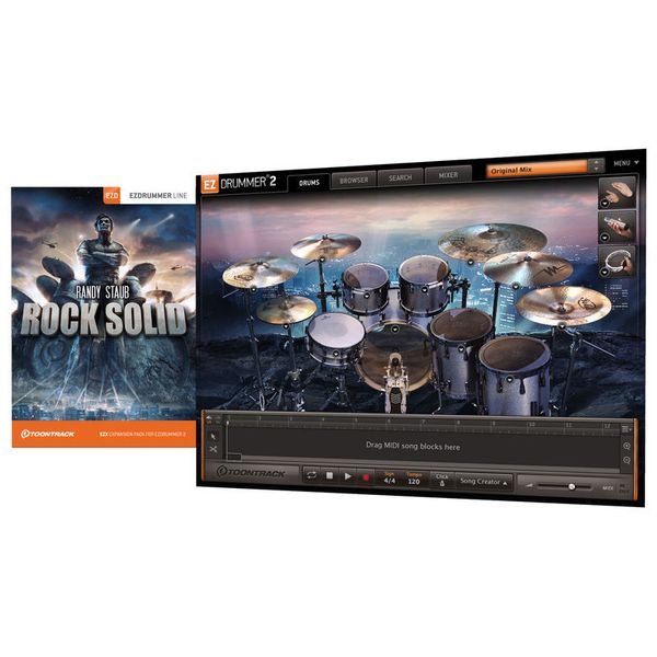 Toontrack EZX Rock Solid