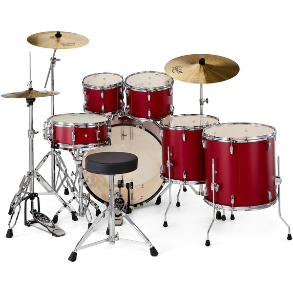 Pearl Roadshow 22" Plus 6pcs Red