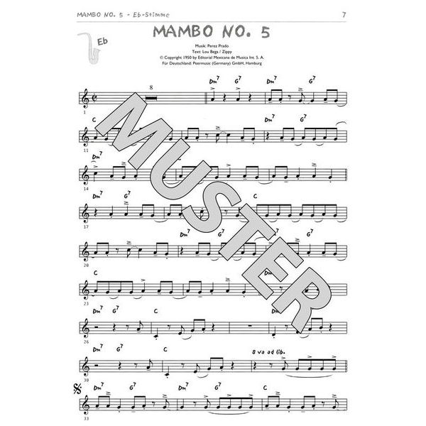 Gerig Musikverlag Latin Sax