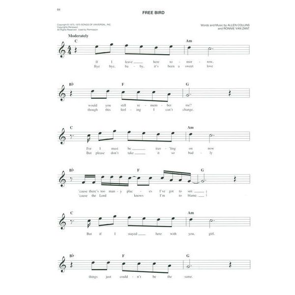 Hal Leonard The Easy Seventies Fake Book