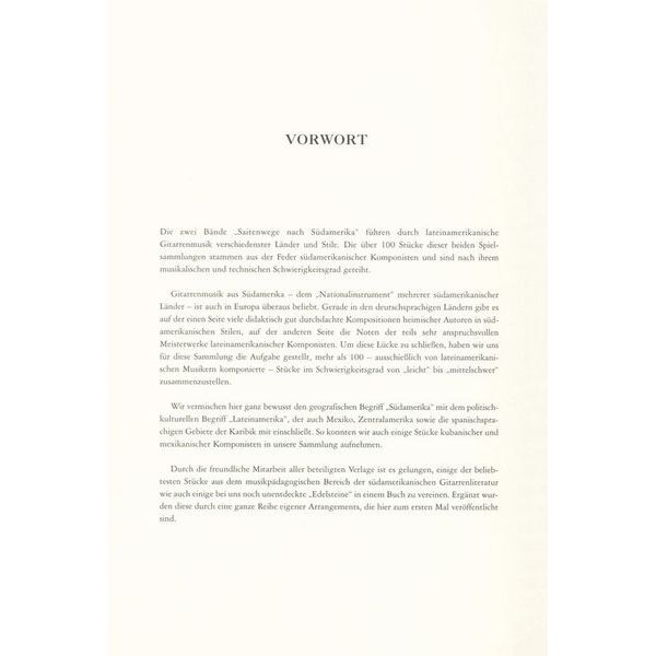 Edition Dux Saitenwege Südamerika 2