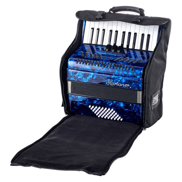 Startone Piano Accordion 48 Blue MKII