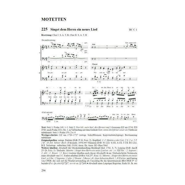 Breitkopf & Hrtel Bach-Werke-Verzeichnis