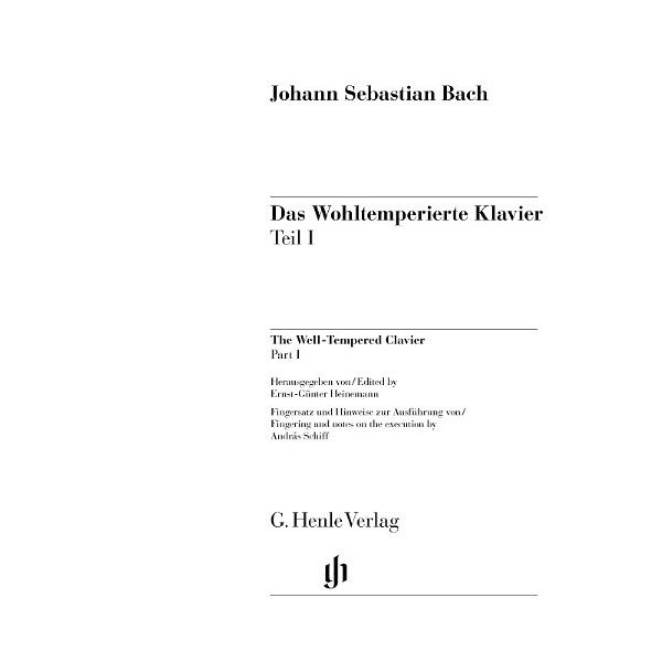 Henle Verlag Bach Wohltemperiert Klavier I