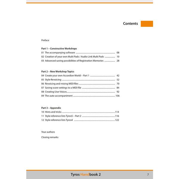 Keys Experts Verlag Tyros Handbook 2