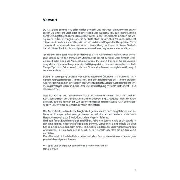 Voggenreiter Voice Basics