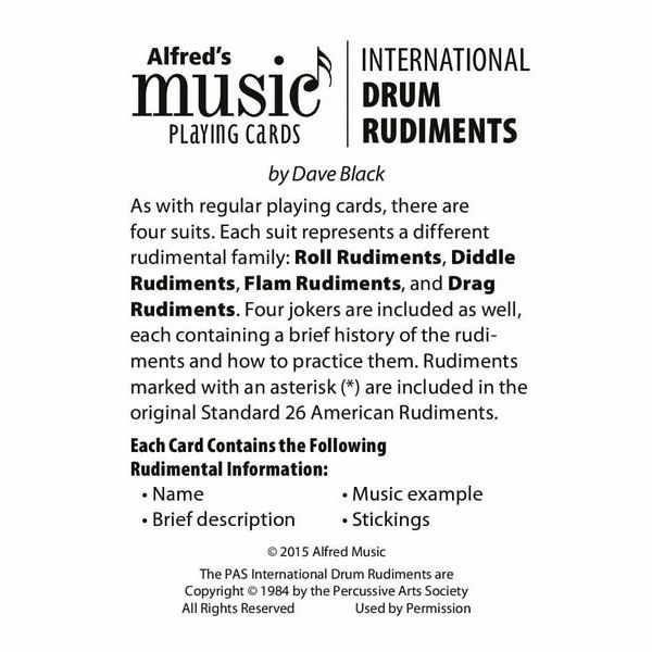 Alfred Music Publishing International Drum Rudiments
