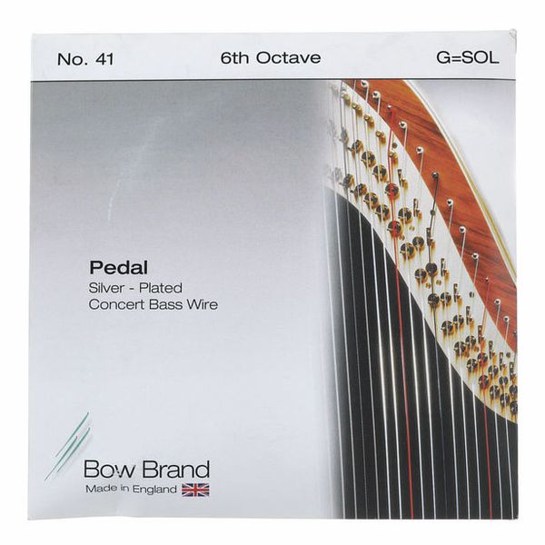 Bow Brand Pedal BW Silver 6th G No.41