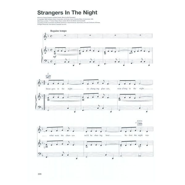 Music Sales The Frank Sinatra Anthology