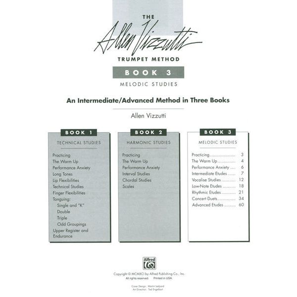 Alfred Music Publishing Vizzutti Trumpet Method 3