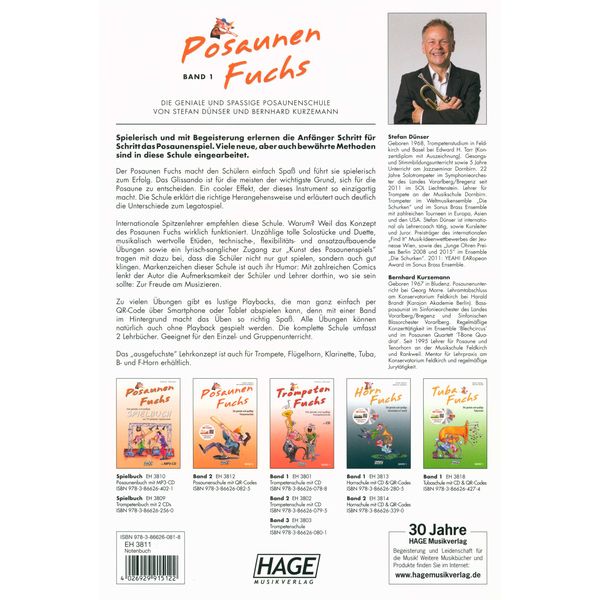 Hage Musikverlag Posaunen Fuchs 1
