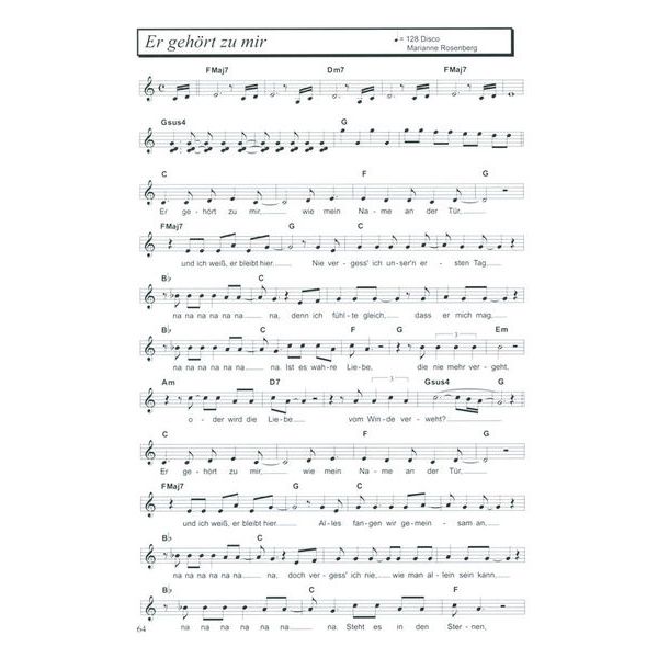 Musikverlag Hildner 140 deutsche Schlager 70/80