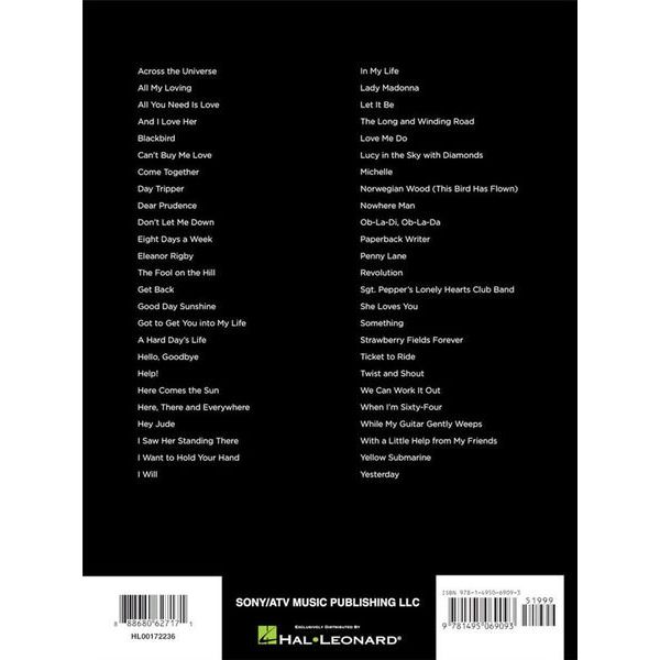 Hal Leonard First 50 Songs By The Beatles