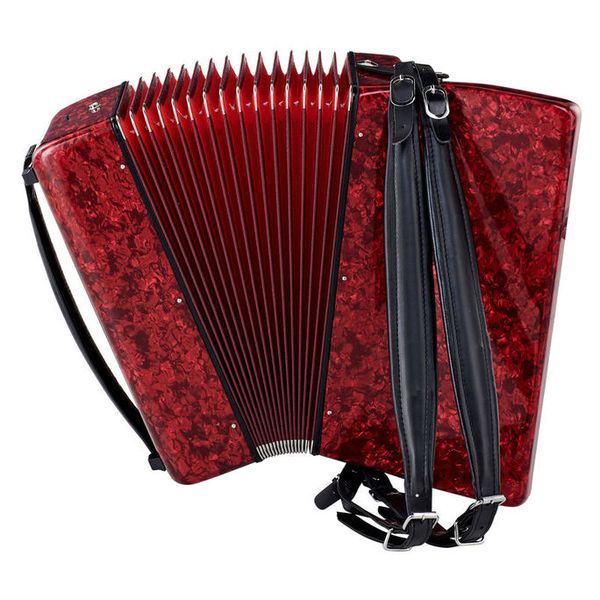 Startone Piano Accordion 72 Red MKII