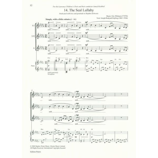 Edition Peters Reine Frauensache