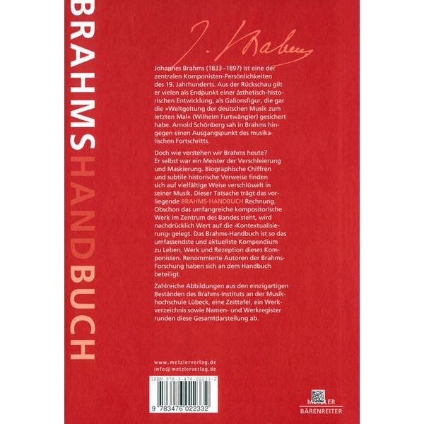 Brenreiter Brahms-Handbuch