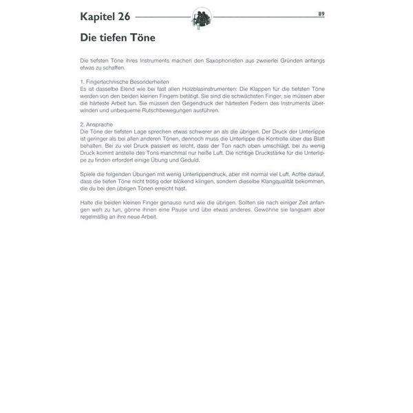 Voggenreiter Das Saxophonbuch 1