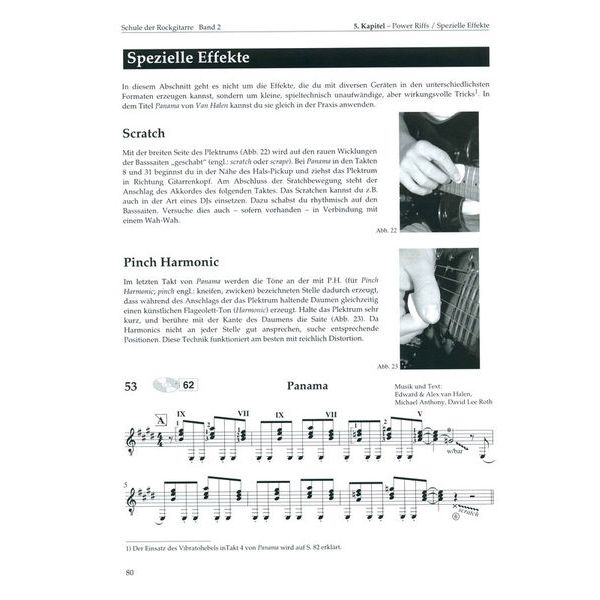 Weinberger Musikverlag Schule der Rockgitarre 2