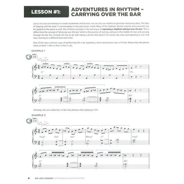 Hal Leonard Keyboard Lesson 100 Jazz