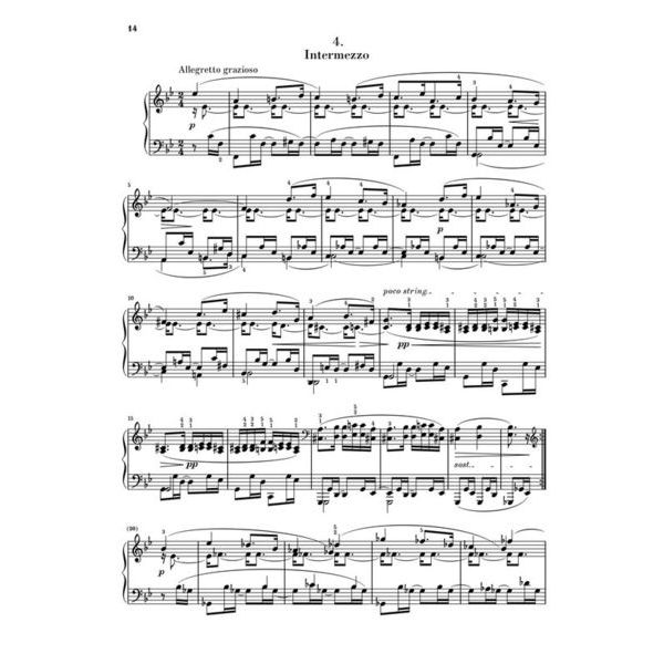 Henle Verlag Brahms Klavierstücke