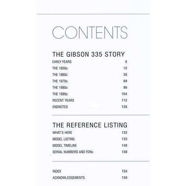 Backbeat Books Gibson 335 Guitar Book