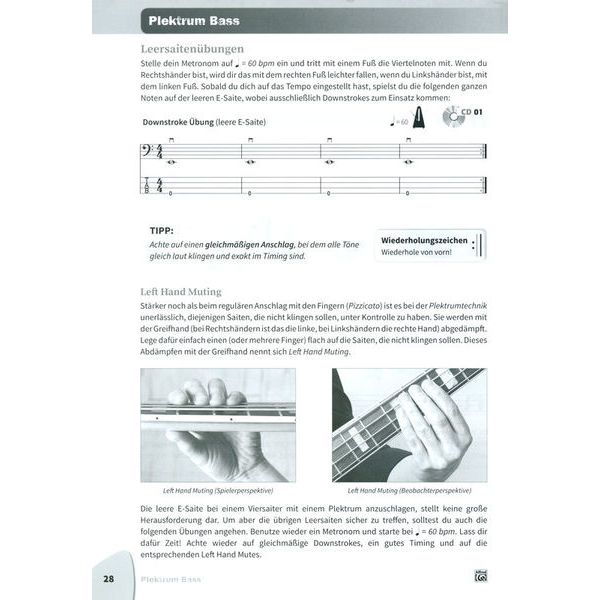 Alfred Music Publishing Plektrum-Bass