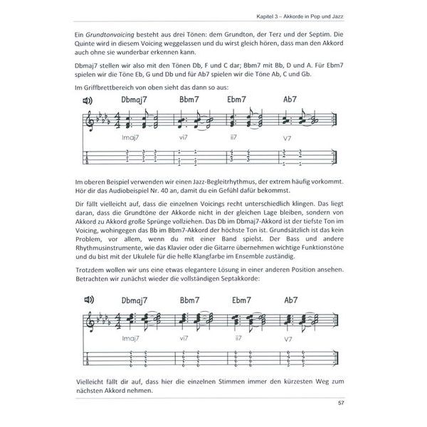 Elisabeth Pfeiffer  Pop- und Rock Ukulele Akkorde