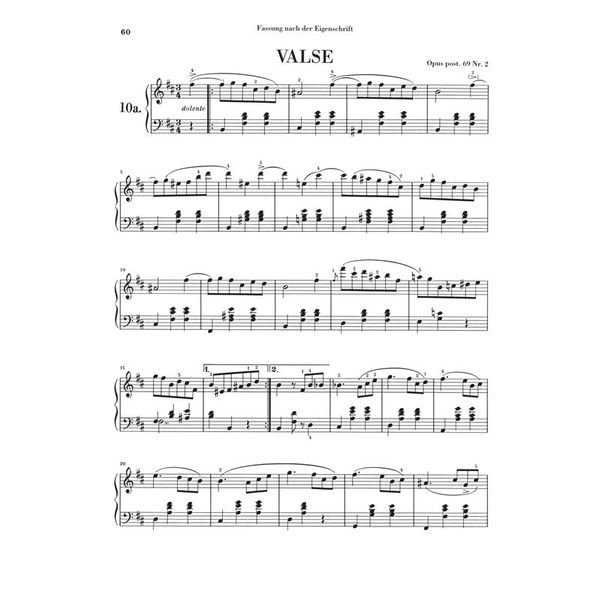 Henle Verlag Chopin Walzer