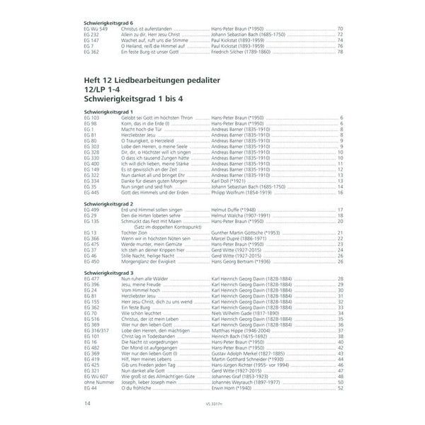 Strube Verlag Orgel spielen mit Hand und Fu