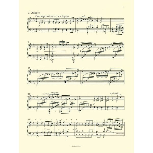 Breitkopf & Hrtel Cl. Schumann Sonate g-moll