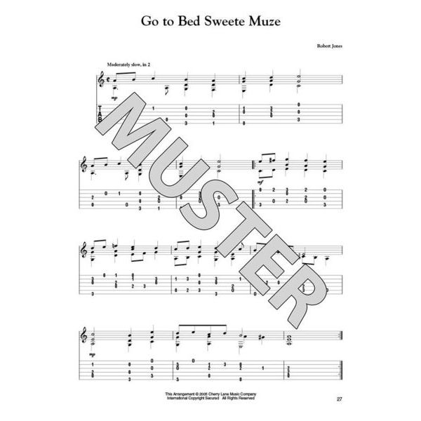 Cherry Lane Music Company 50 Renaissance Solos Guitar