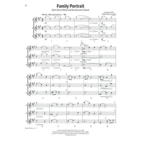 Alfred Music Publishing Movie Favorites Alto Sax