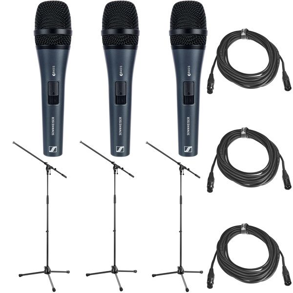 Sennheiser E 845 S Triple Bundle