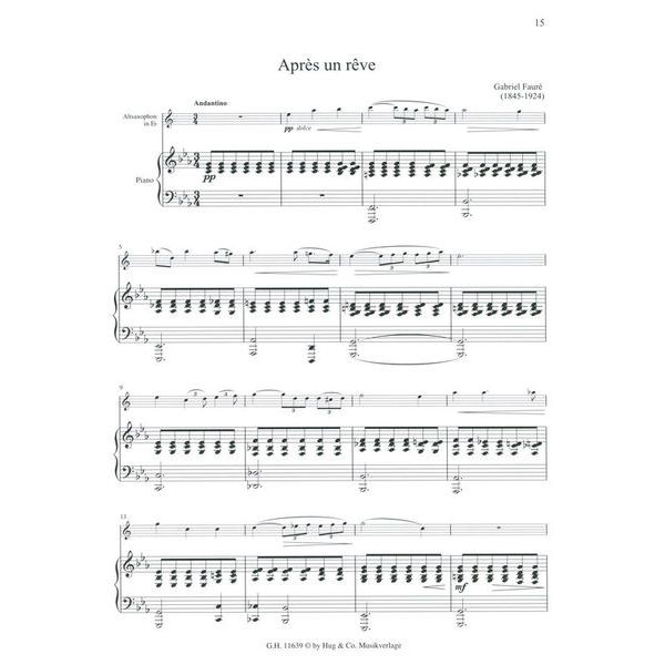 Edition Hug Classic Standards for Sax