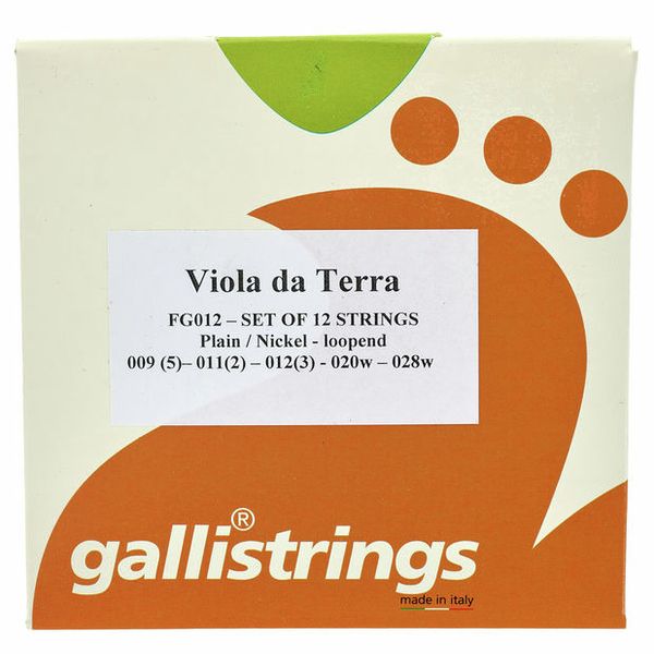Galli Strings FG012 Viola da Terra Strings