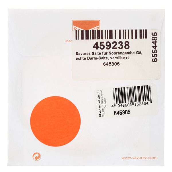 Savarez Treble Viola Da Gamba G5