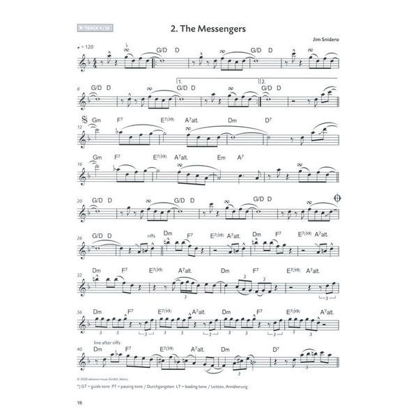 Advance Music Essence of Bebop A-Sax