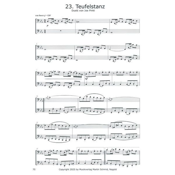 Martin Schmid Blechblsernoten Tuba-Total 2