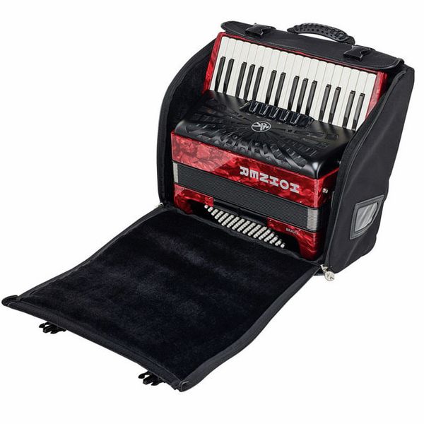 Hohner Bravo III 72 Red silent key