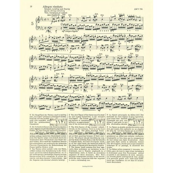 Breitkopf & Hrtel Bach/Busoni Inventionen