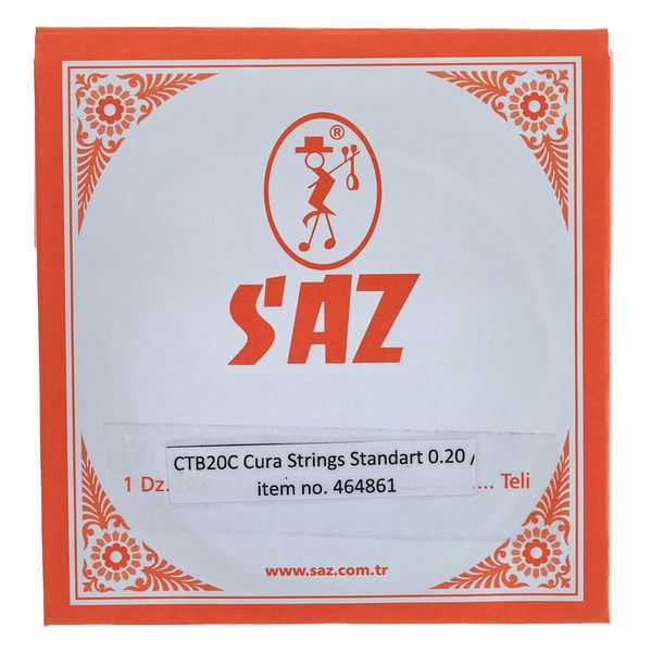 Saz CTB20C Cura Std. Str. Silver