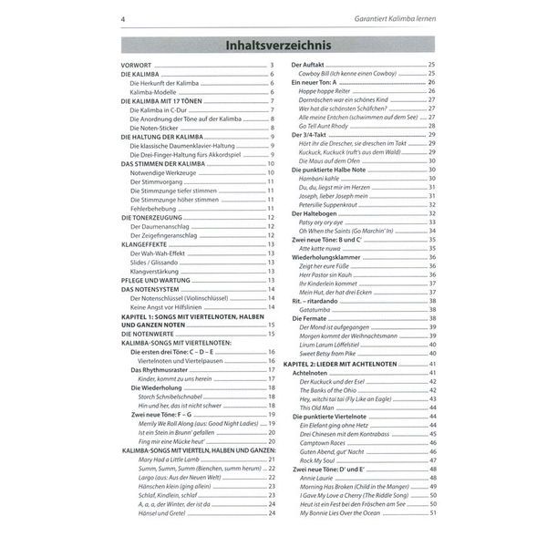 Alfred Music Publishing Garantiert Kalimba lernen