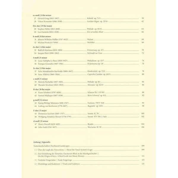 Breitkopf & Hrtel Tonartenbuch