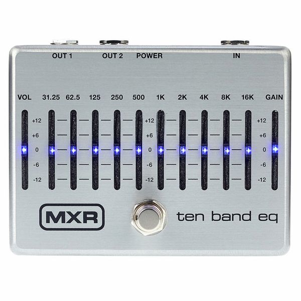 MXR 10 Band Equalizer Silver