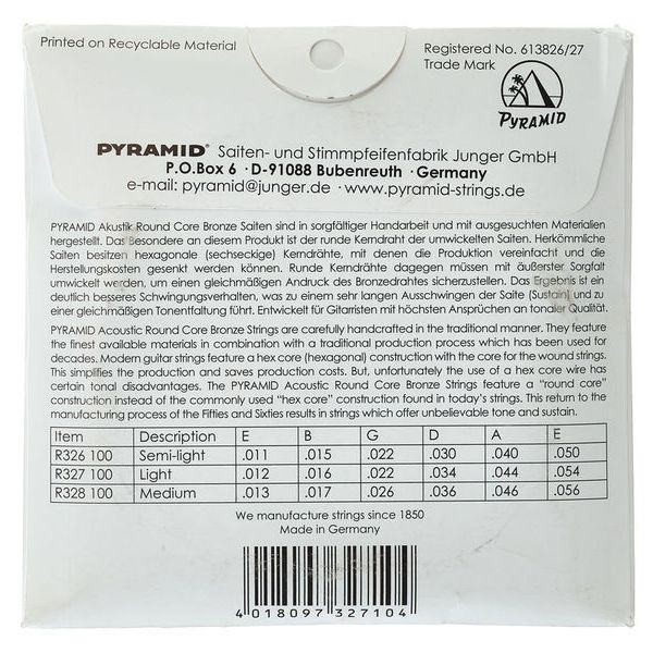 Pyramid Western Strings .012-.054
